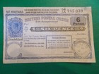 British postal order - Geo.VI, 6d, Charing Cross, Glasgow, 16th June 1956