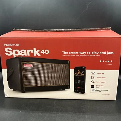 Positive Grid Spark 40 Guitar and Bass Combo Amplifier - Image 1 of 4
