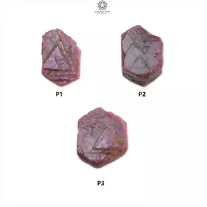 Natural Record Keeper Ruby Healing Gemstone Hexagon Crystal Rough Specimen 1pc - Picture 1 of 16