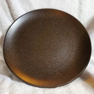 Calvin Klein, The Khaki Collection 10.8" Cargo Dinner Plate RAISIN (Brown/Black) - Picture 1 of 3