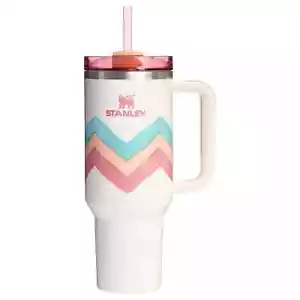 Stanley 40 oz Quencher H2.0 FlowState Tumbler Egg-cellence Easter Cream Pastel - Picture 1 of 6
