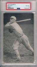 1922 Exhibits, Bib Falk, Chicago White Sox, PSA4, Only 6 Higher