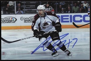 Aaron Palushaj Autographed 4x6 Color Photo Colorado Avalanche #17 - Picture 1 of 2