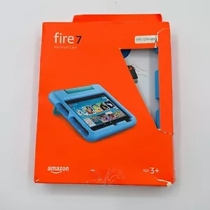 Amazon Fire 7 Kid Proof Case Fits 12th Generation 2022 Release 3+ Blue~ - Picture 1 of 2