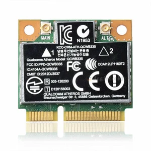 QCWB335 Mini PCI-e Card 690019-001 WiFi Laptop Wireless Network Card Adapter - Picture 1 of 1