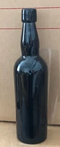 Blob Flasche RX Nuttal & Co. #802 dunkelbraun Bernstein Medizin Antik Original - Bild 1 von 15