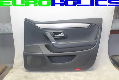 Panel de moldura interior de puerta de pasajero delantero derecho negro OEM Volkswagen VW CC 09-12 Foto 1 de 3