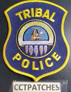 GRAND TRAVERSE BAND, MICHIGAN TRIBAL POLICE SHOULDER PATCH MI - Picture 1 of 2