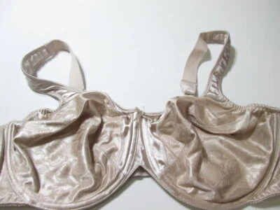 Sujetador Bali Talla 38D Rosa Con Aros Sin Forro Camiseta Correas Ajustables Floral Foto 1 de 4