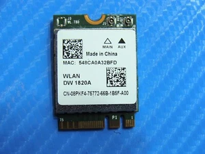 Dell XPS 13.3" 13 9350 Genuine Laptop Wireless WiFi Card 8PKF4 - Afbeelding 1 van 2