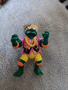 Figurine vintage Beachcombin Mike Teenage Mutant Ninja Turtles 1992 - Photo 1/6