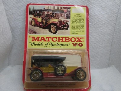 Matchbox Y-9 Simplex 1912 Model 50 ‘Models of Yesteryear’ in Original Box - Image 1 of 4