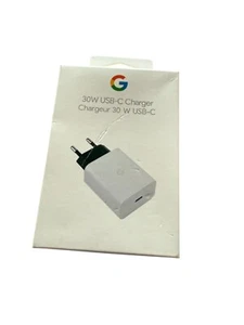 Original Google USB-C 30W Ladegerät GA03502-EU für Pixel 7 Pro 7 6a 6 Pro 6 5a - Bild 1 von 1