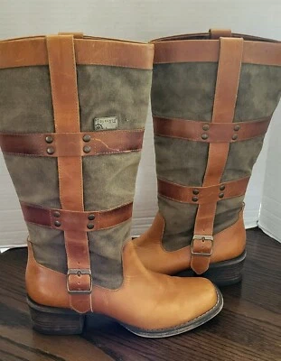 Botas de equitación de trigo Durango World Traveler Wellington 13" talla 6,5 Foto 1 de 4