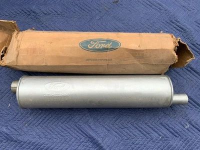 NOS Ford Truck Muffler D3tz-5230 F250 F100 F150 70s 1973 1974 1975 READ - Image 1 of 4