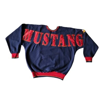 Vintage Mustang Bomber Jacket Sz Large RARE PIECE - Image 1 of 4
