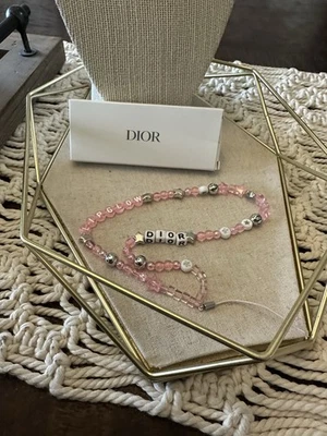 Correa/dije para teléfono Dior - rosa - nuevo en caja Foto 1 de 2
