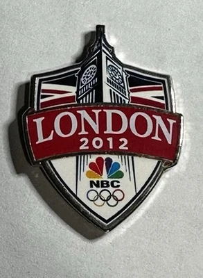 London 2012 Olympic pin - NBC TV media - Big Ben logo - Image 1 of 2