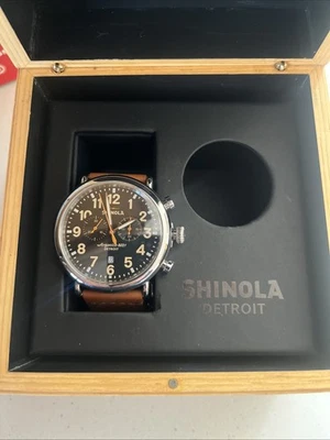Reloj Cronógrafo Shinola Argonite 5021 con Caja Original Foto 1 de 4