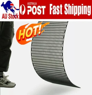 120cm Car 3D ABS Plastic Racing Honeycomb Bumper Vent Tuning Grill Mesh Spoiler - image 1 of 4