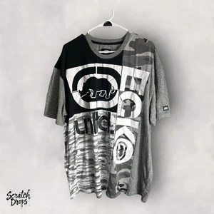 Ecko Unltd Vintage Y2K Men's T-Shirt Size 3XL AOP Camo Graphic Streetwear V03 - Picture 1 of 3