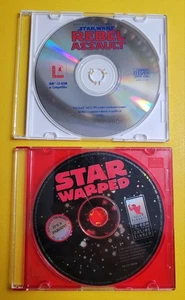 Star Wars Rebel Assault 1993 & Star Warped 1997 (Parody Game) PC CD-ROM - Picture 1 of 3