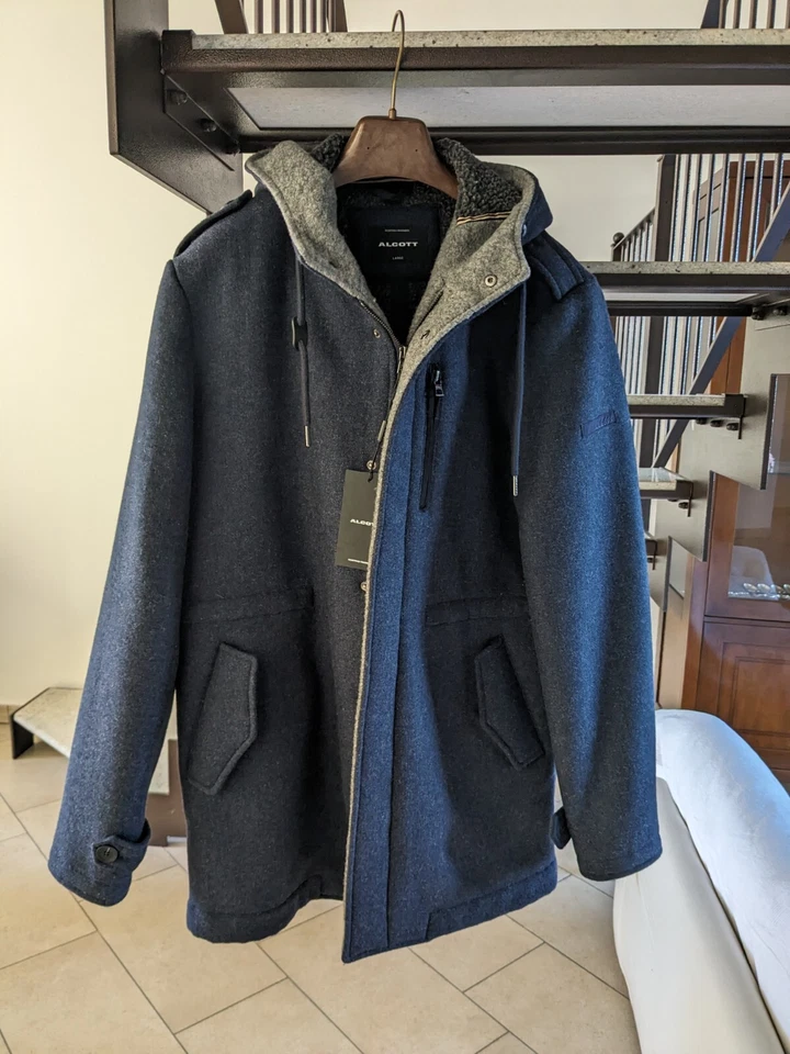 GIUBBOTTO UOMO INVERNALE / ALCOTT / PARKA / NEW NUOVO CARTELLINATO - Immagine 1 di 4