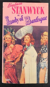 VHS - Goodtimes Home Video - "Lady Of Burlesque" (1986) Black and White - Picture 1 of 3