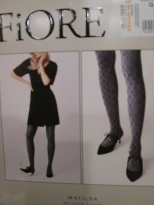 PANTIMEDIAS FIORE MATILDA ESTAMPADO MELANGE 40 DENIER TALLAS 2-3 Y 4 Foto 1 de 4