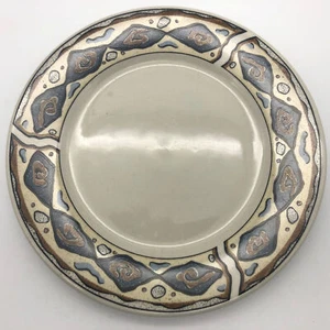 Sakura Canyon Salad Plate Brown Blue Southwest Design Majesticware - Picture 1 of 3