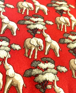HUNTING WORLD ELEFANTE VESTIDO TRAJE DISEÑADOR CORBATA ENVÍO GRATUITO - Imagen 1 de 5