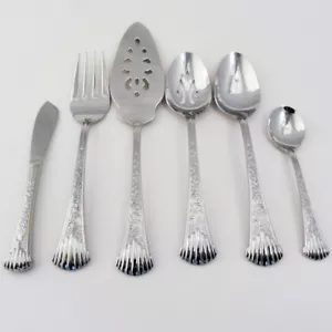 BORDEAUX by Wallace 6-teiliges Hostess Set Edelstahl 18/8 NEU NIE BENUTZT - Bild 1 von 2