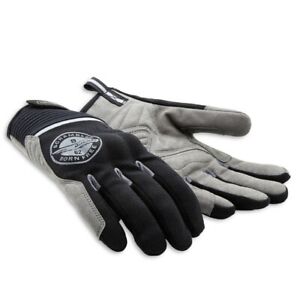 DUCATI Scrambler Overland C3 Textil Handschuhe Fabric Gloves schwarz grau NEU