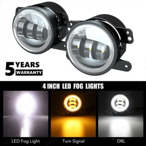 Par de luces antiniebla LED de 4 pulgadas para Freightliner Century Class High Power - Imagen 1 de 13