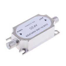 Amplificateur en ligne de gain du satellite 20Db 950-2150MHZ AP20 argent