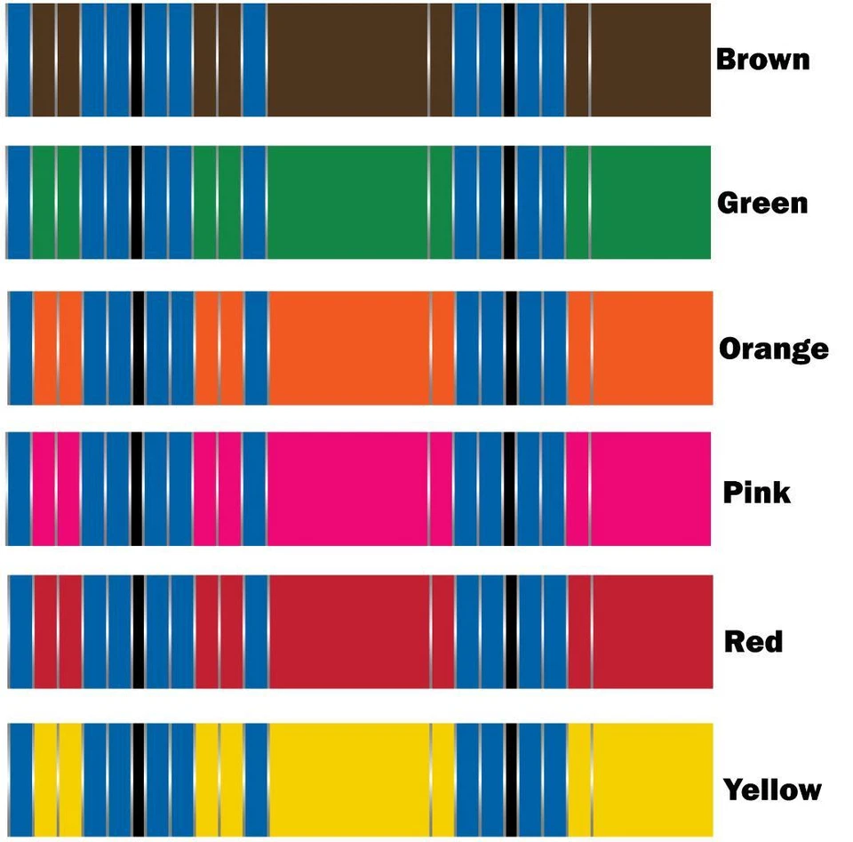 Envolturas de flecha de cresta tradicionales de tiro con arco de aguas blancas paquete de 15 elegir longitud ancho Foto 1 de 1