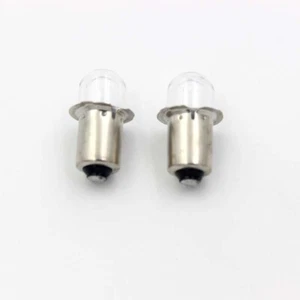 2pcs Upgrade LED Flashlight Bulb 3V 4.5V 6V 12V 24V P13.5S Base Torch Work Light - Picture 1 of 3