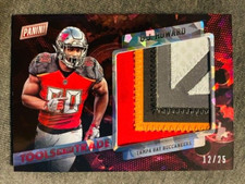 2017 Panini Black Friday O.J. Howard Rookie RC Jumbo Patch Cracked Ice /25 Rare
