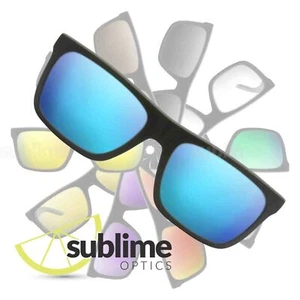 POLARIZED Metallic Ice Blue Replacement Lenses for Arnette Dropout ~ AN4176 - Picture 1 of 5