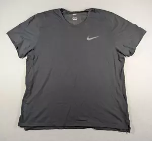 Nike Pro Shirt Mens Size XL Black Burnout 3.0 Dri-Fit Workout Performance Tee - Picture 1 of 11