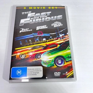 The Fast And The Furious: 3 Movie Set DVD - Picture 1 of 4