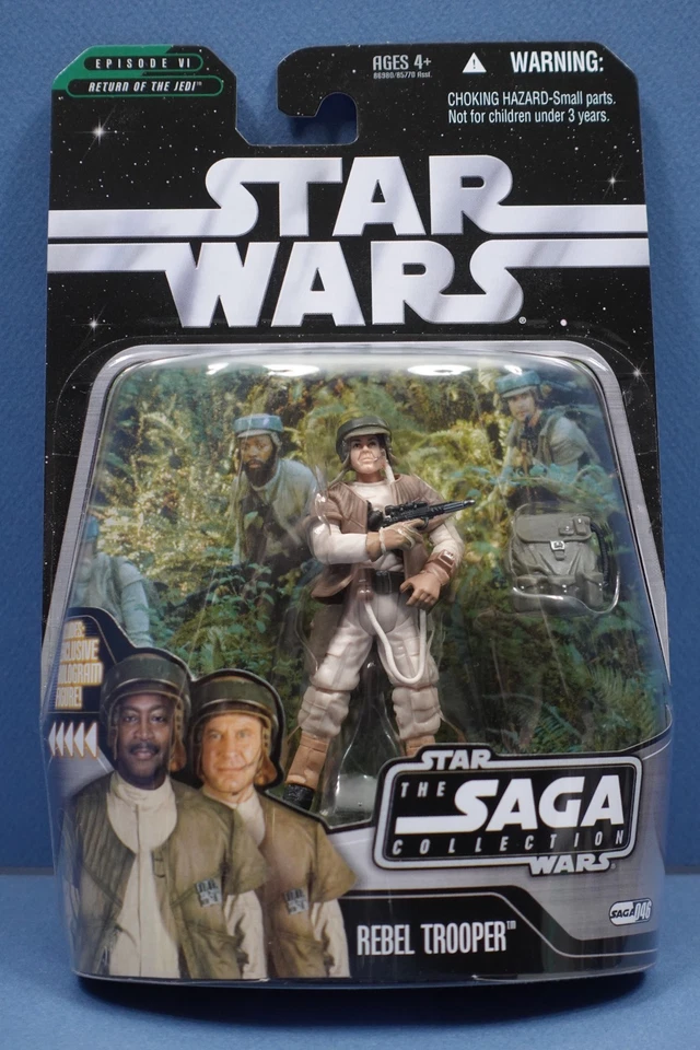 Hasbro 2006 T482 Star Wars Saga Collection Rebel Trooper Action Figure #46