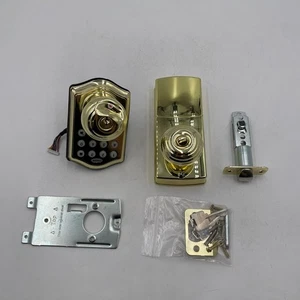 Honeywell Tresore & Tür Schlüsselloser Zugang Smart Türschloss Messing poliert - LESEN - Bild 1 von 7