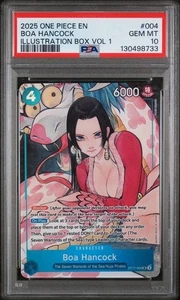 2025 ONE PIECE PROMOS ILLUSTRATION BOX VOL.1 #004 BOA HANCOCK PSA 10 - Bild 1 von 2