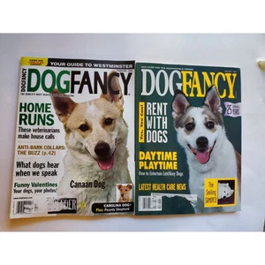 Canaan Cover Dog Fancy Magazines (2) Jan 1996 & Feb 2001 - Picture 1 of 1