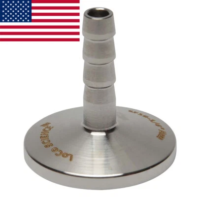 KF-16 NW-16 1/4" Hose Barb Adapter Vacuum Fitting SS304 LoCo SCIENCE