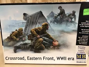 Master Box Ltd 35190 1/35 Crossroad, Eastern Front WWII Figure Set - Picture 1 of 6
