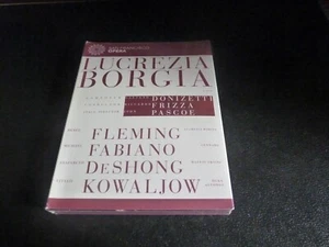 COFFRET 2 DVD NEUF "LUCREZIA BORGIA - Donizetti" Renee FLEMING - opera - Imagen 1 de 2