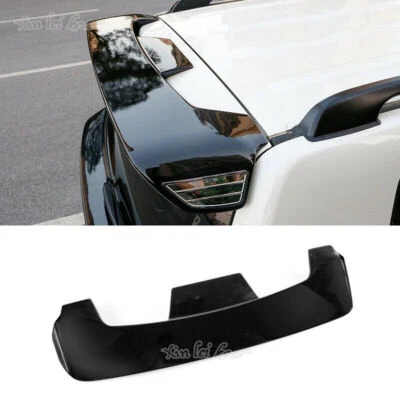 Viseira de teto traseira preta brilhante spoiler asa lábio para Toyota Land Cruiser 2008-2021 - Imagem 1 de 4