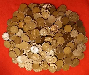 1930-P Lincoln Weizencent Penny 50 Münzwolle im Umlauf - Bild 1 von 1
